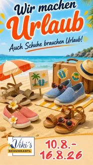 Plakat: Wir machen Urlaub